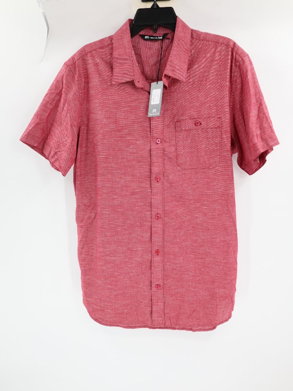 NWT Travis Mathew Shirt Mens Large Studebaker Short Sleeve Button Up Casual - Picture 2 of 13